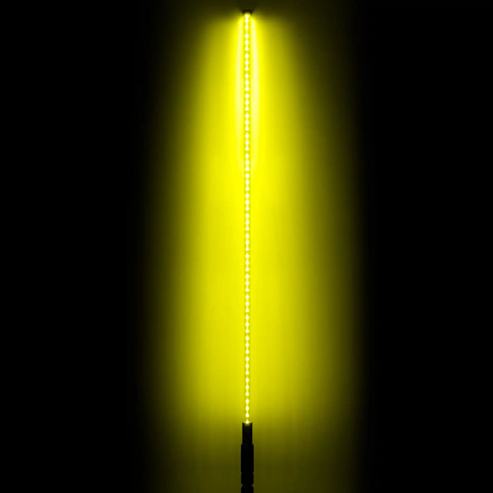 Off-Road 6ft ColorSHIFT LED Whip with yellow LEDs