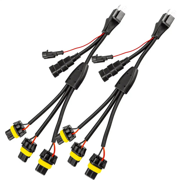 ORACLE Vector™ Replacement Headlight Wiring Harness (Pair) - Euro Model