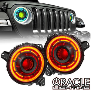 Oculus™ ColorSHIFT Bi-LED Projector Headlights for Jeep JL / Gladiator JT
