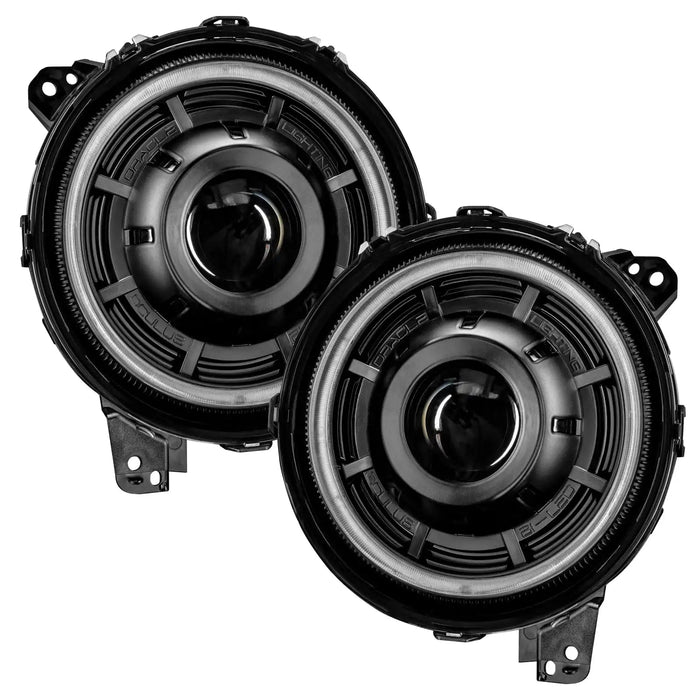 Front view of Oculus Headlights