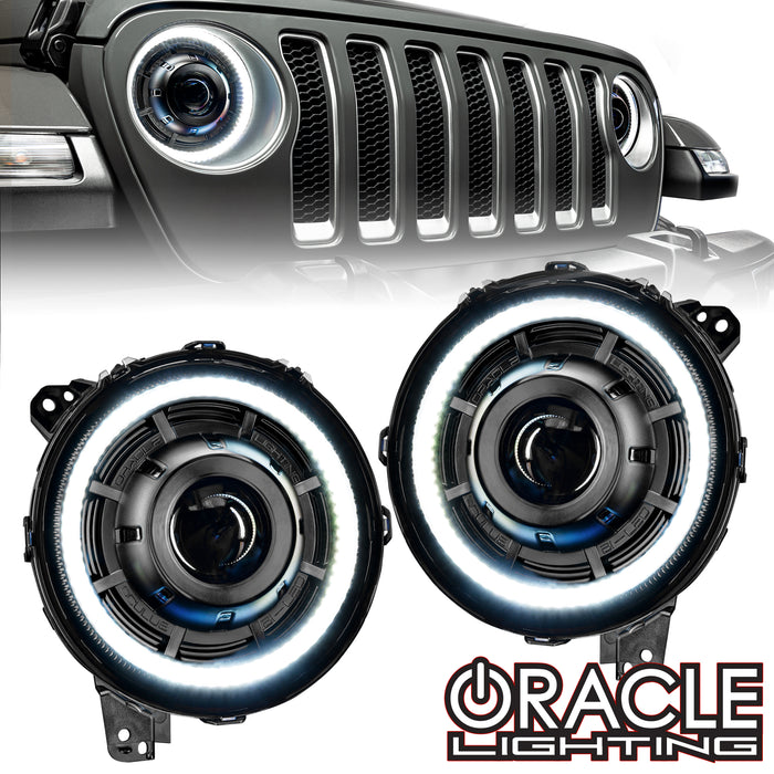 Produktion lærebog Skære af Oculus™ Bi-LED Projector Headlights for Jeep Wrangler | ORACLE Lighting