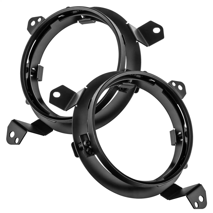 2018-2024 Jeep Wrangler JL Adjustable 7” Headlight Brackets (Pair)