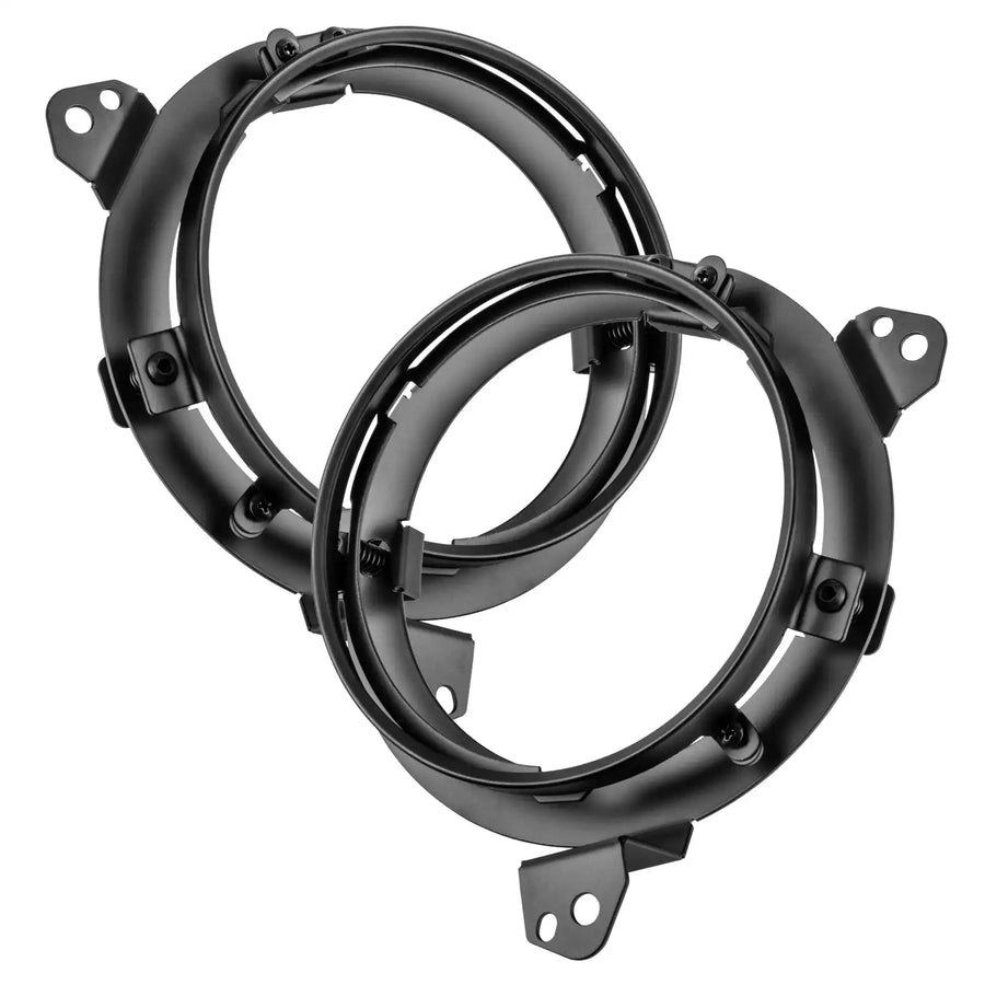 2018-2024 Jeep Wrangler JL Adjustable 7” Headlight Brackets (Pair)