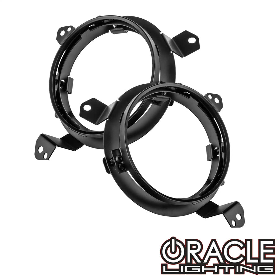 2018-2024 Jeep Wrangler JL Adjustable 7” Headlight Brackets (Pair)