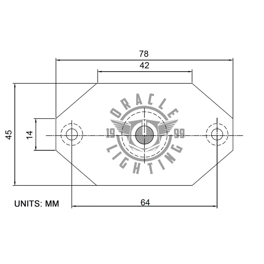 ORACLE Lighting Magnetic Rock Light Adapter - No-Drill Install (Single)