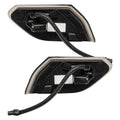 Rear view of "Smoked Lens" LED Front Sidemarkers