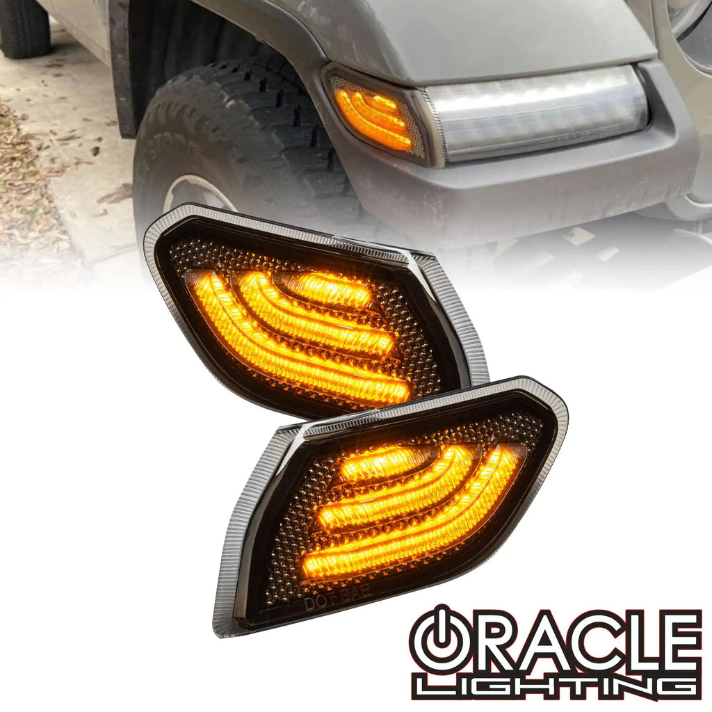 Jeep Wrangler JL & Gladiator JT Smoked Lens LED Front Sidemarkers
