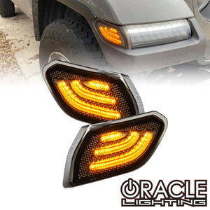 Jeep Wrangler JL/ Gladiator JT "Smoked Lens" LED Front Sidemarkers