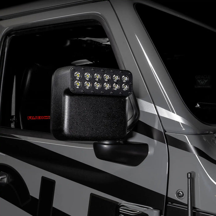 LED Off-Road Side Mirrors for Jeep Wrangler JL / Gladiator JT