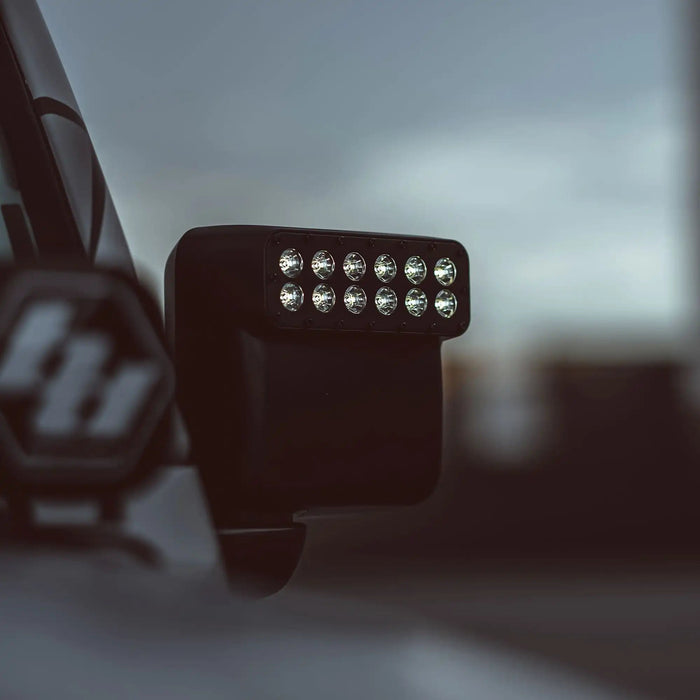 LED Off-Road Side Mirrors for Jeep Wrangler JL / Gladiator JT