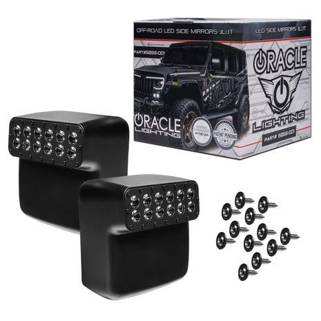 LED Off-Road Side Mirrors for Jeep Wrangler JL / Gladiator JT