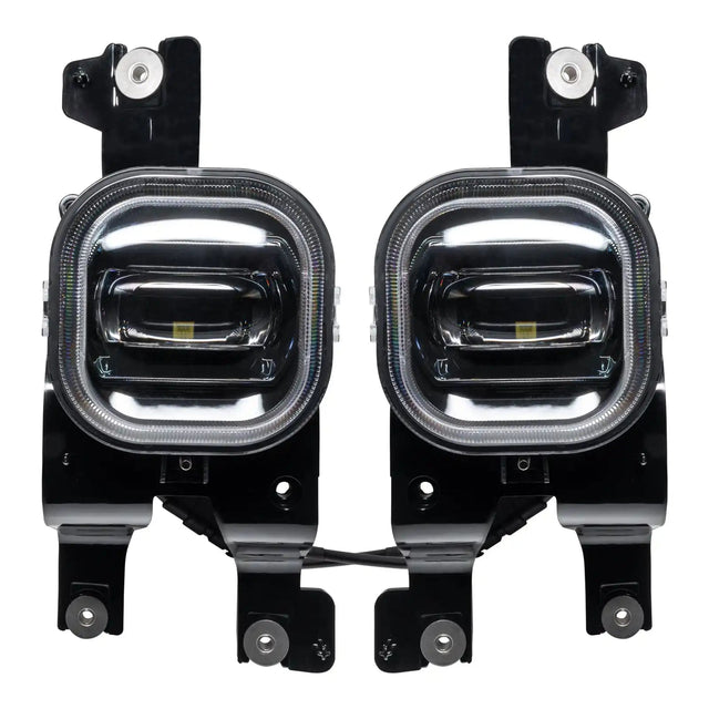 Front view of 2008-2010 Ford F-250/F-350 Super Duty High Powered LED Fog Light (Pair)
