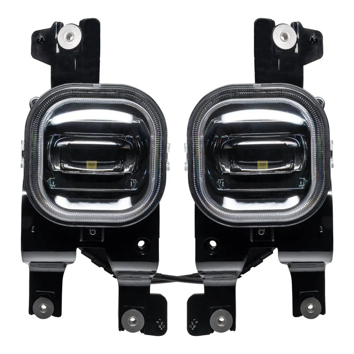 Front view of 2008-2010 Ford F-250/F-350 Super Duty High Powered LED Fog Light (Pair)