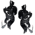 Rear angled view of 2008-2010 Ford F-250/F-350 Super Duty High Powered LED Fog Light (Pair)