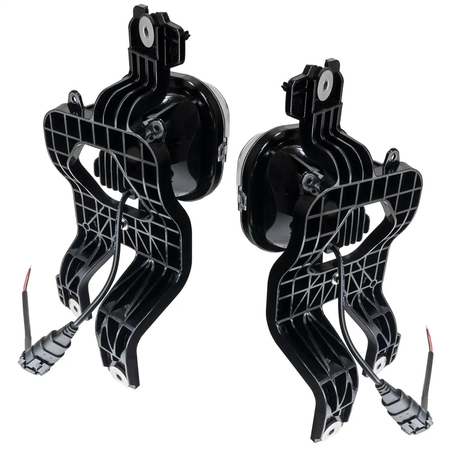 Rear angled view of 2008-2010 Ford F-250/F-350 Super Duty High Powered LED Fog Light (Pair)