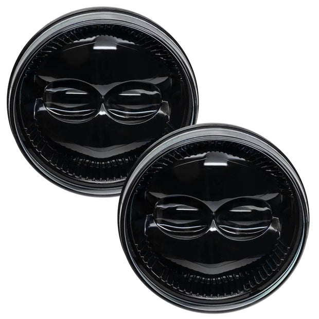 Front view of 2007-2014 GMC Sierra 1500/2500/3500 High Powered LED Fog (Pair)
