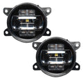 Front view of 4" High Performance LED Fog Light (Pair)