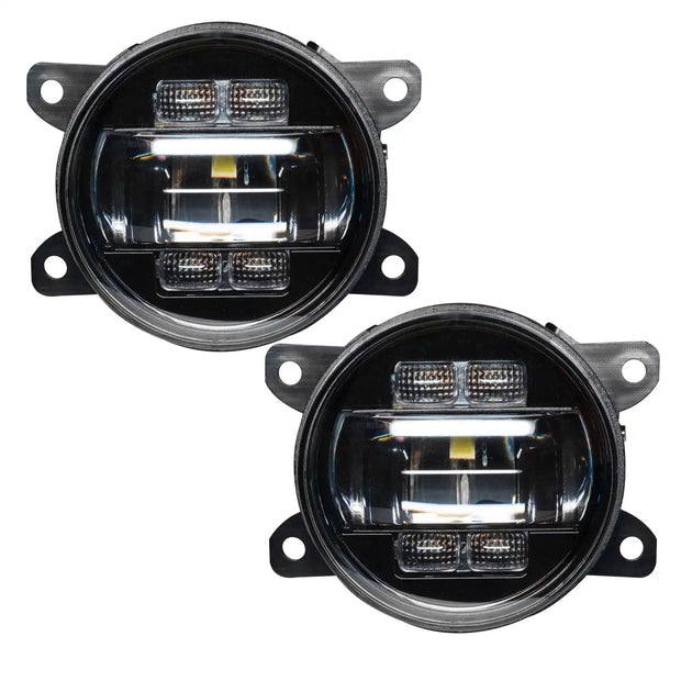 Front view of 4" High Performance LED Fog Light (Pair)