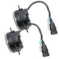 Side view of 4" High Performance LED Fog Light (Pair)
