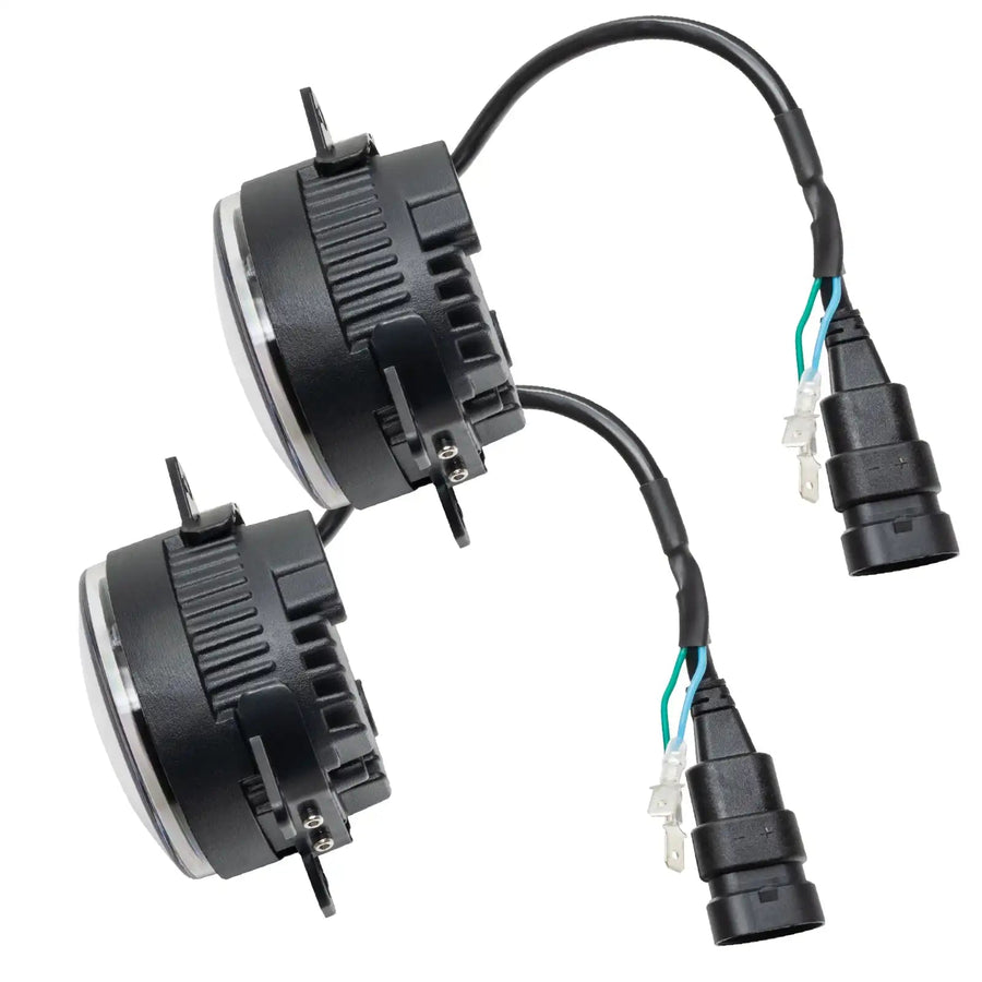 Side view of 4" High Performance LED Fog Light (Pair)