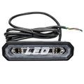 Front view of UTV Multifunction LED Chase Light/ Tail Light- Bar Clamp Mount