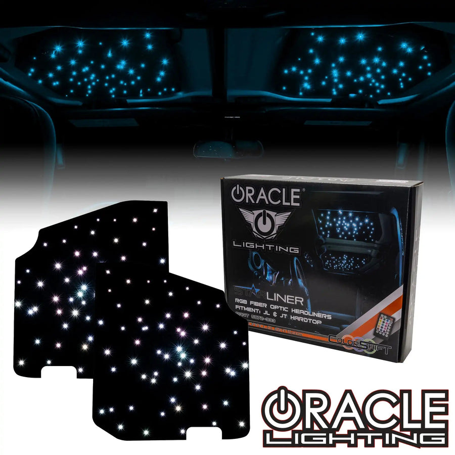StarLINER ColorSHIFT Fiber Optic Hardtop Headliner for Wrangler JL and Gladiator JT