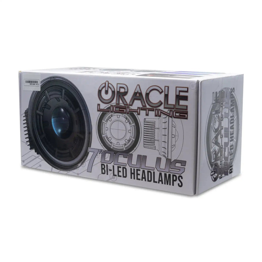 Packaging for Oculus™ 7" Bi-LED Projector Headlights for Jeep Wrangler JK