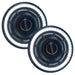 7" Oculus Headlights with white LED outer halo ring.