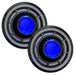 7" Oculus Headlights with blue demon eye projector.