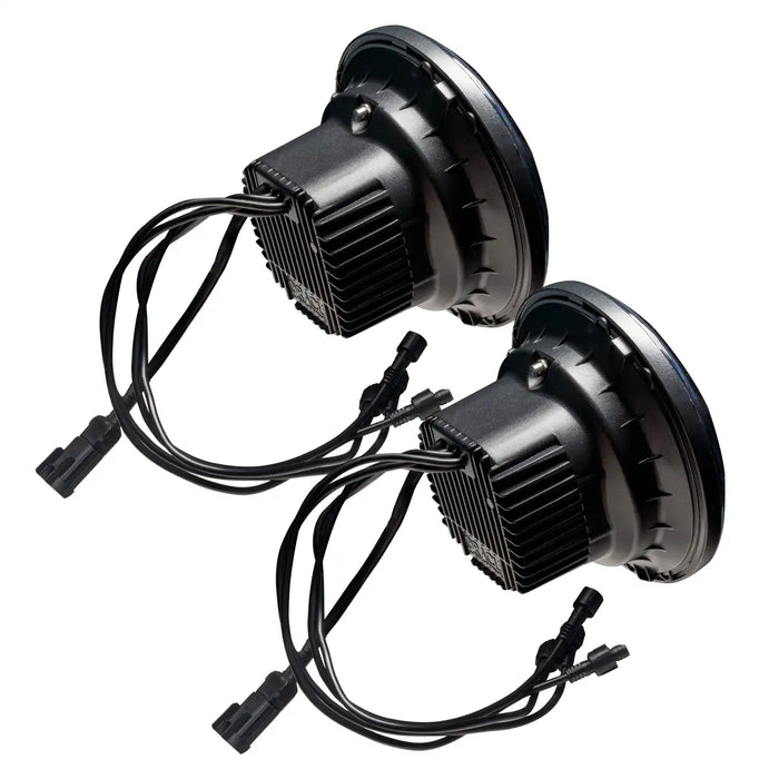 Side view of 7" Oculus Headlights
