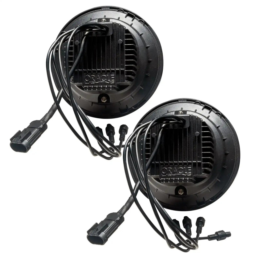 Rear view of 7" Oculus Headlights