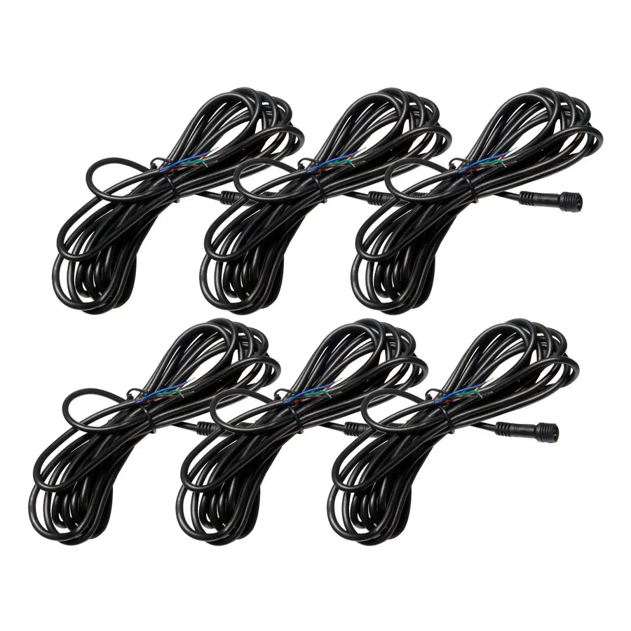 6 RGB wiring extensions