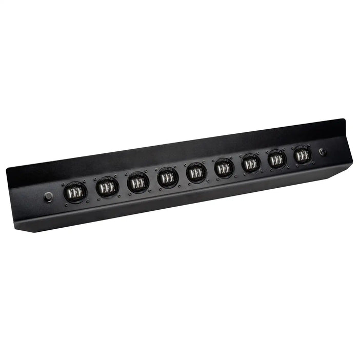 Skid plate with white LED emitters