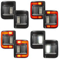 V2 | Flush Mount LED Tail Lights for Jeep Wrangler JL | Low-Profile | Plug-and-Play