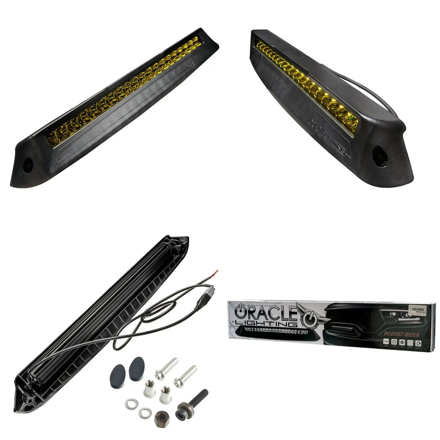 2019-2026 RAM Rebel/TRX/RHO Front Bumper Flush LED Light Bar | 100W 12,000 Lumens