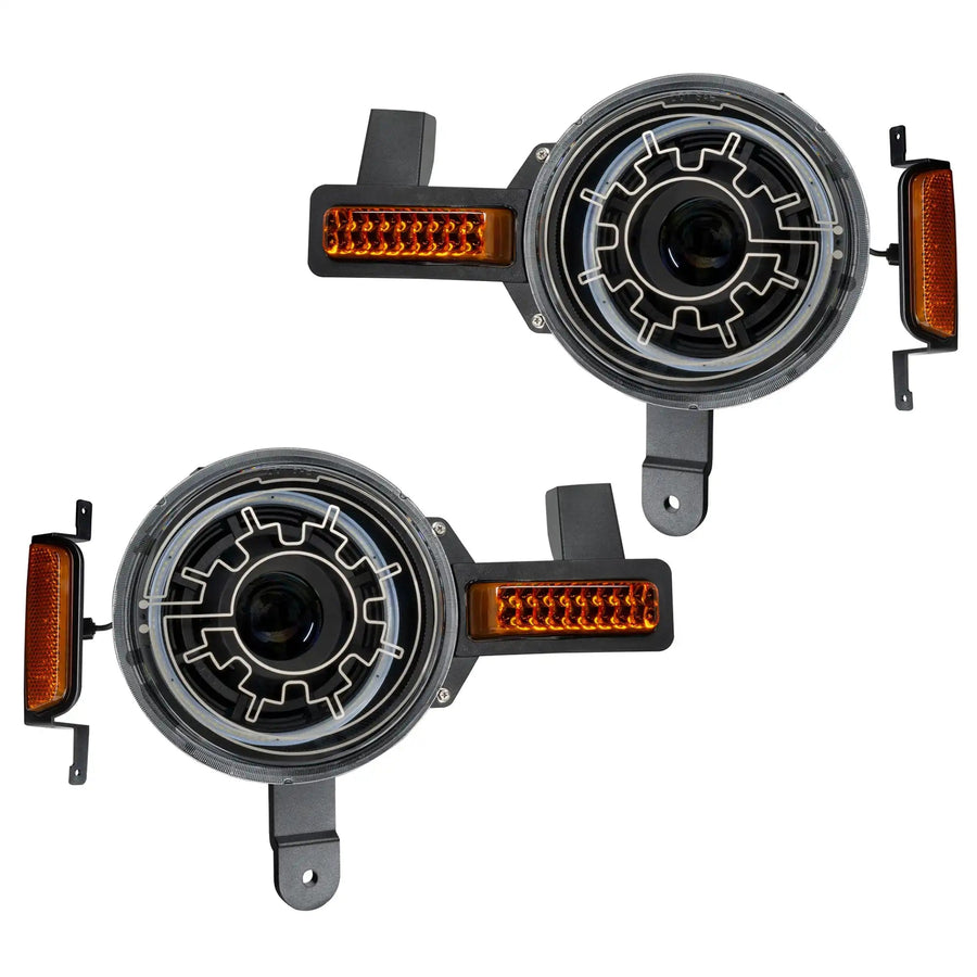 ORACLE Lighting Oculus™ Bi-LED Projector Headlights for 2021+ Ford Bronco - Heated Lens