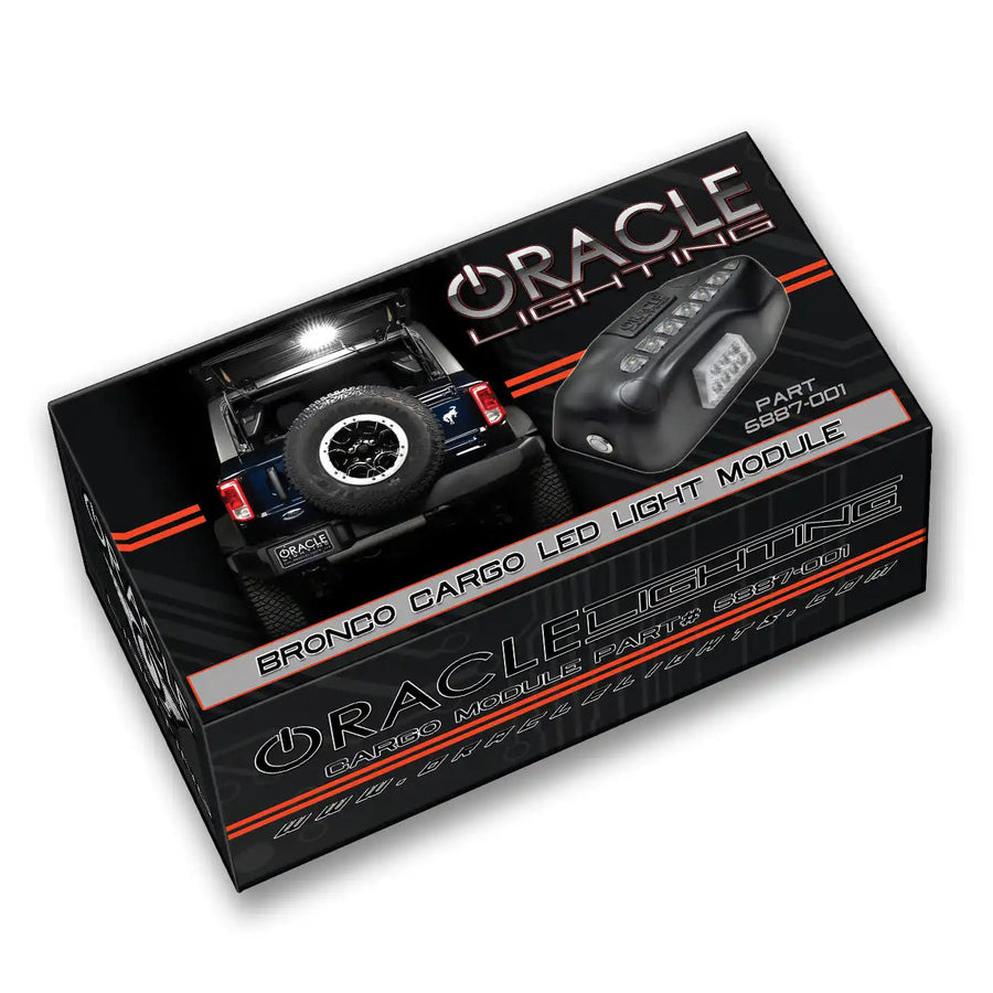 Bronco LED cargo light module retail packaging