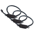 Front view of Universal Pre-Runner Style LED Grill Light Kit with tinted lens.