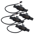 2024+ Jeep Wrangler JL/ Gladiator JT Pre-Runner Style LED Grill Light Kit - PRE-ORDER includes four LED lights with wiring.