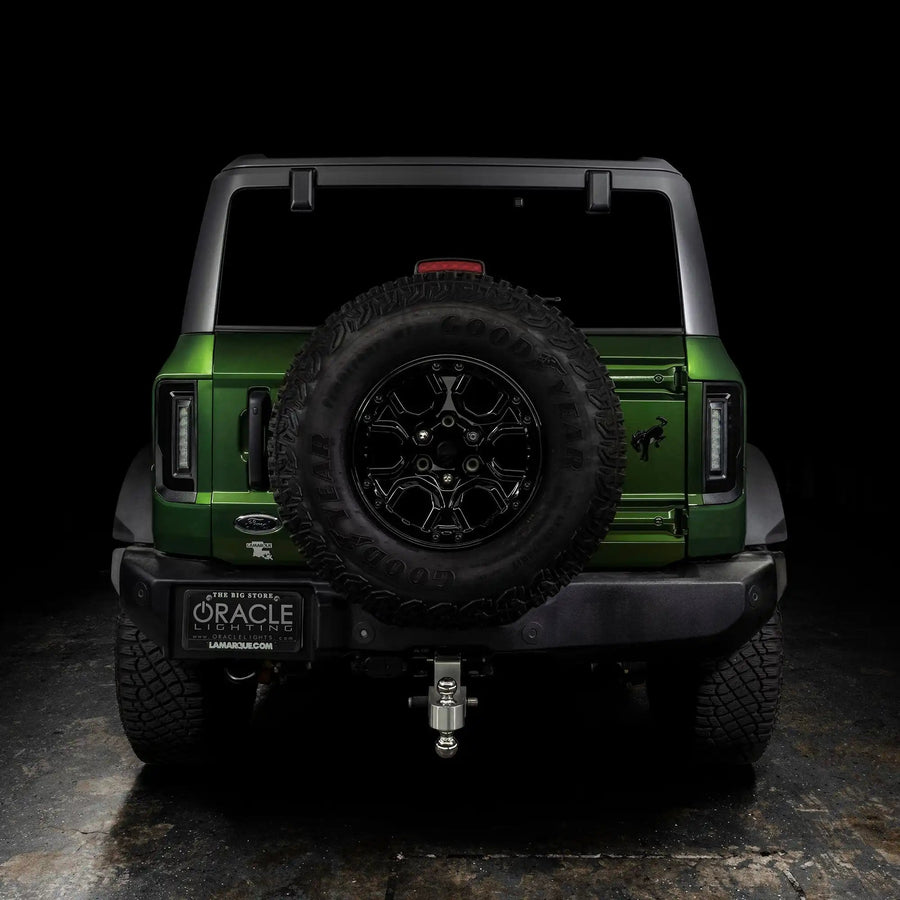 V2 | 2021-2025 Ford Bronco Flush Mount LED Tail Lights - Low Profile | 1,400 Lumens | LED Models