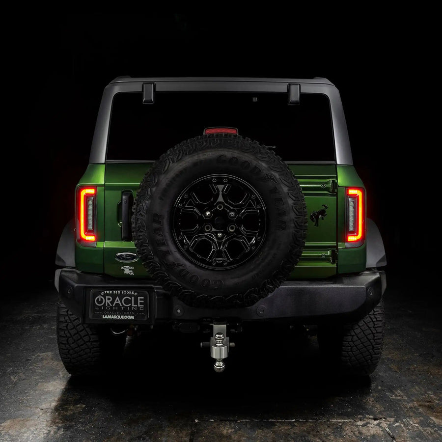V2 | 2021-2025 Ford Bronco Flush Mount LED Tail Lights - Low Profile | 1,400 Lumens | LED Models