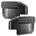 Slightly angled view of 2021-2024 Ford Bronco LED Off-Road Side Mirror Ditch Lights