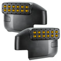 2021-2026 Ford Bronco LED Off-Road Side Mirrors - Peripheral Ditch Lights (2200+ Lumens)