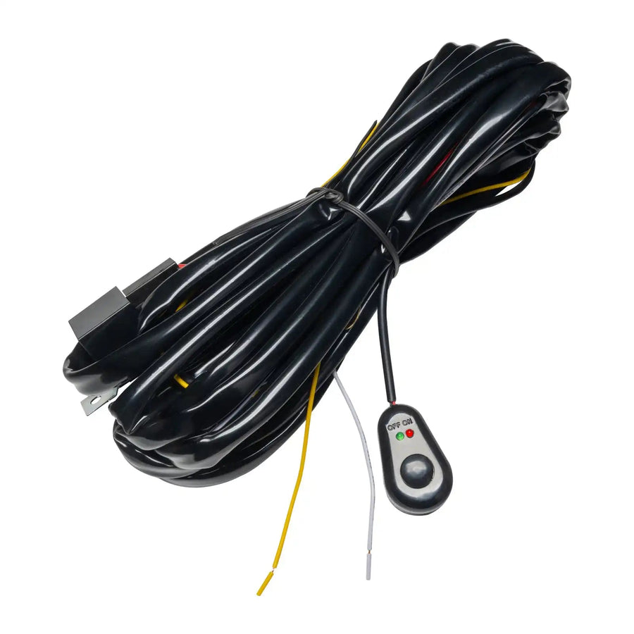 ORACLE Lighting Roof Light Bar Switched Wiring Harness with pre-wired switch for easy installation.