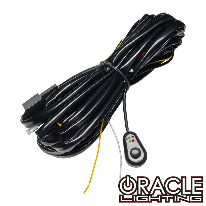 ORACLE Lighting Roof Light Bar Switched Wiring Harness with pre-wired switch for easy installation.