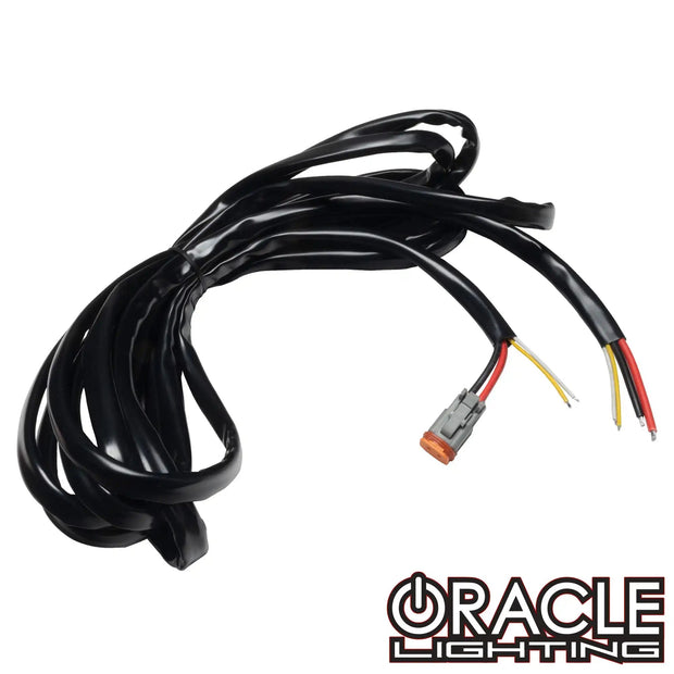 ORACLE Lighting Roof Light Bar Factory AUX Wiring Harness for easy installation of LED light bars.