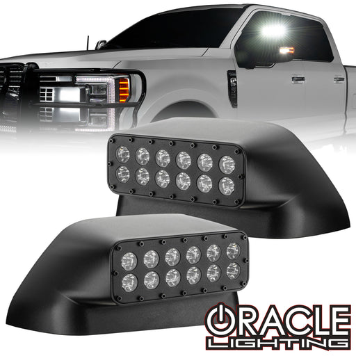 2017-2022 Ford Super Duty LED Off-Road Side Mirror Ditch Lights