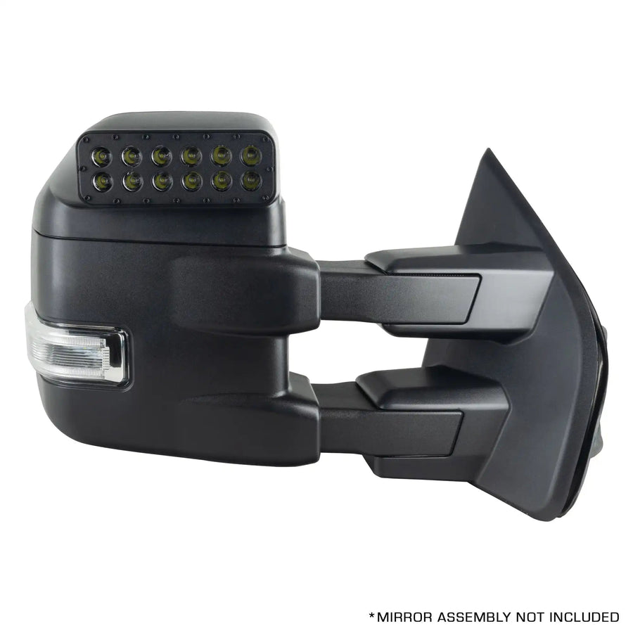 2020+ Ford F-150 LED Off-Road Side Mirror Ditch Lights for TOW Mirrors