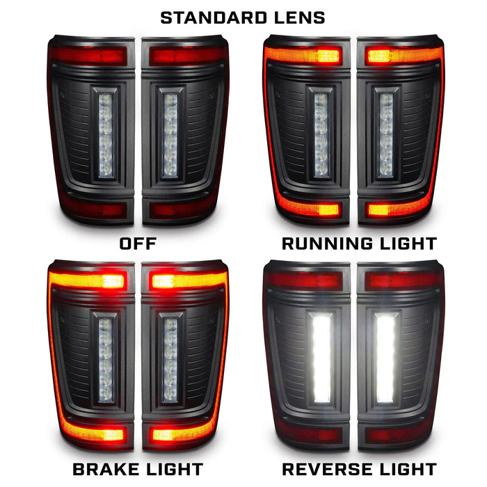 ORACLE Lighting Flush Style LED Tail Lights for 2021-2025 Ford F-150