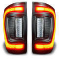 Lensless LED Tail Lights 2016-2023 Toyota Tacoma Sequential Turn Signals